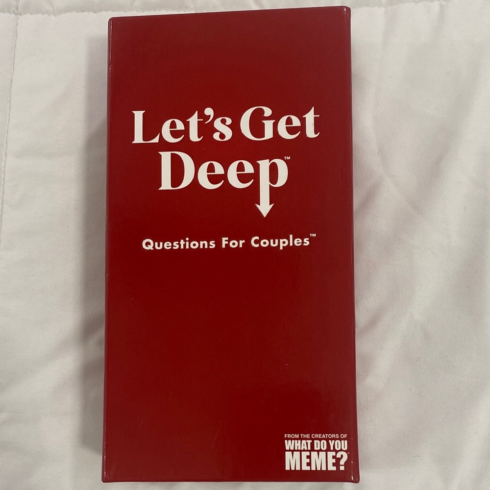 Let's Get Deep Card Game